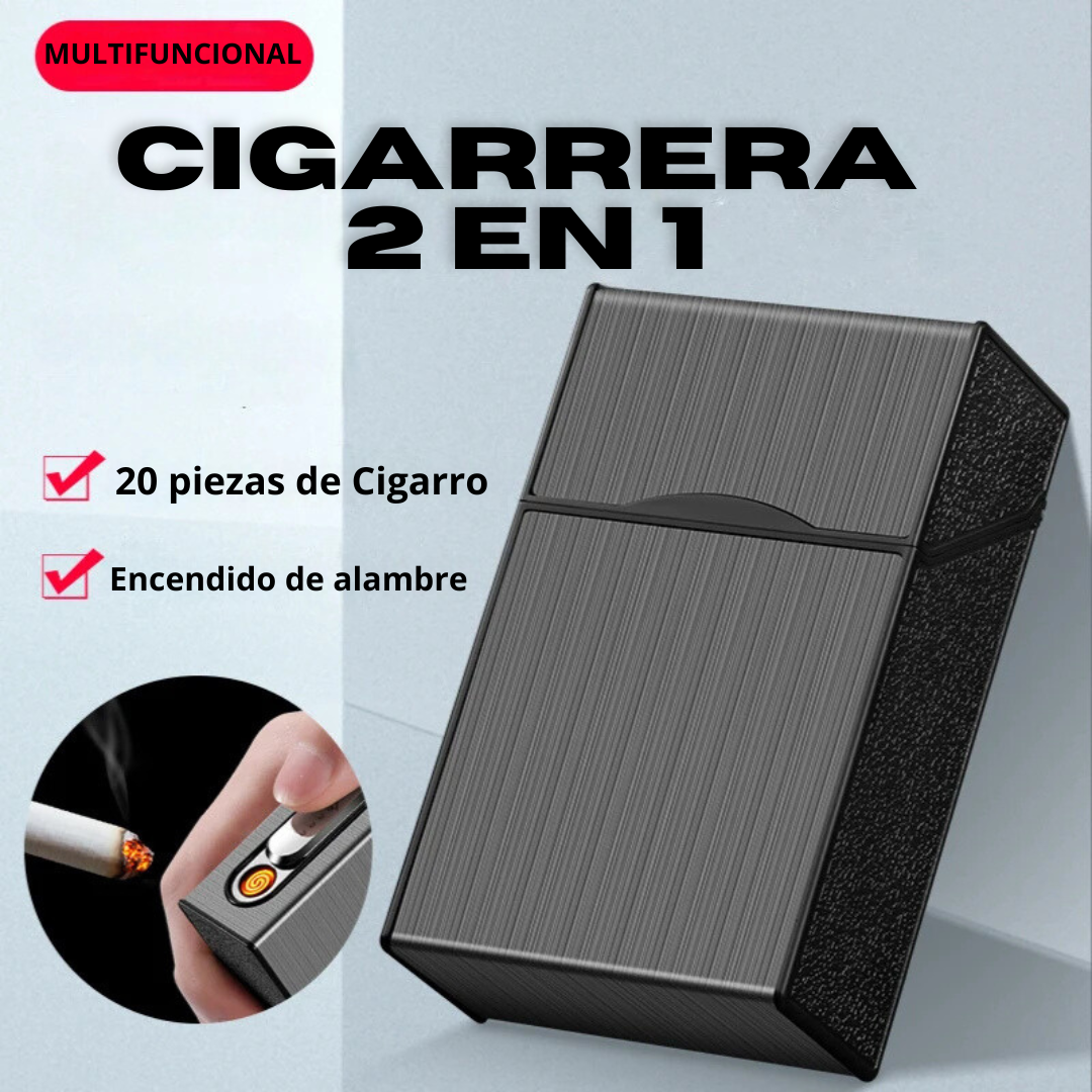 Cigarrera con Encendedor USB