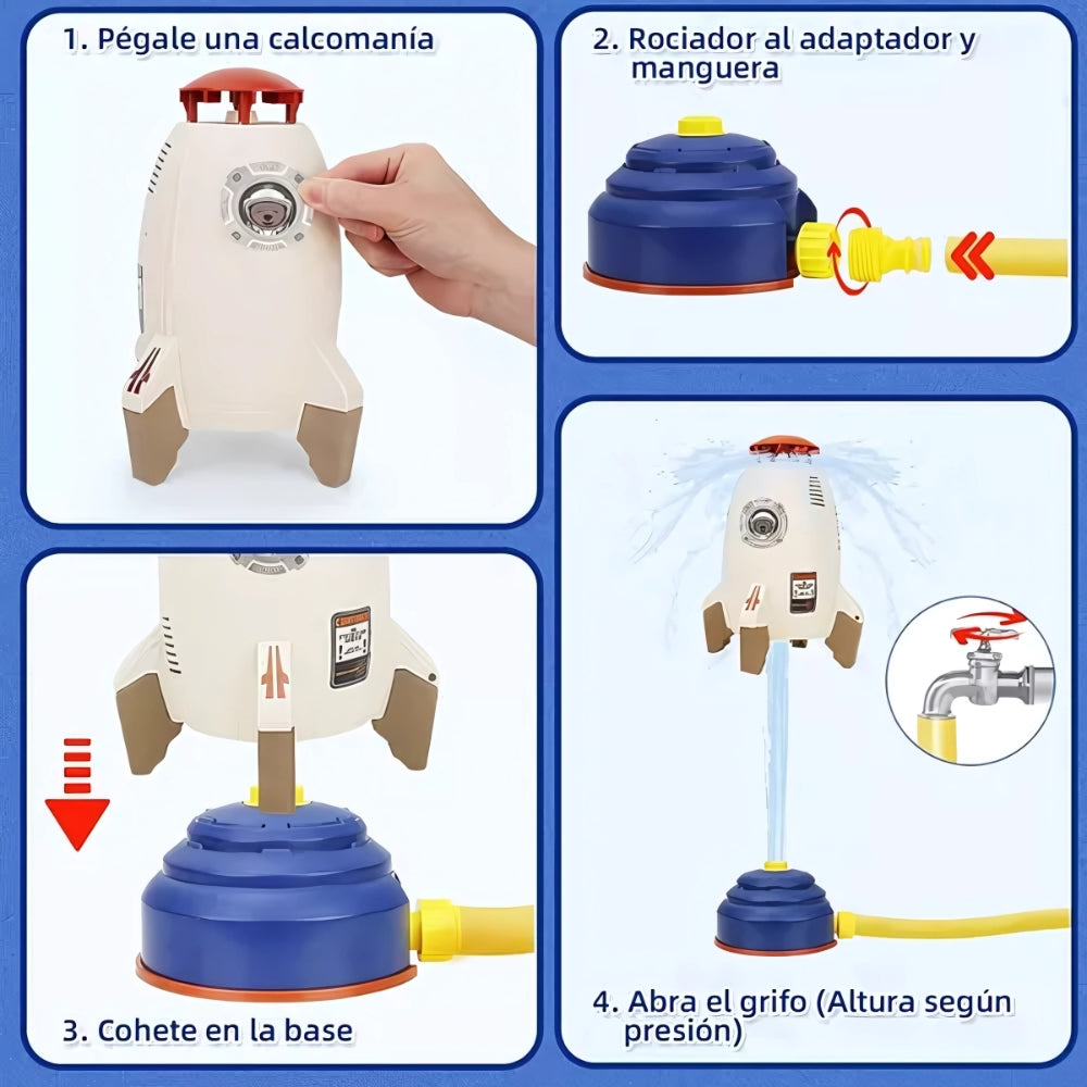 Cohete Rociador De Agua